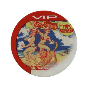 Aerosmith 2002 Girls of Summer Concert Tour VIP Backstage Pass