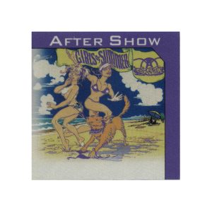 Aerosmith 2002 Girls of Summer Concert Tour After Show Backstage Pass