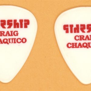 Starship Craig Chaquico Vintage Guitar Pick - 1989 Love Among the Cannibals Tour