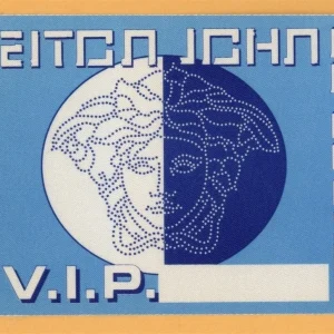 Elton John 2000 The Big Picture Concert Tour VIP Backstage Pass