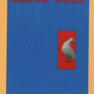 Elton John 2001 Songs From The West Coast Concert Tour Backstage Pass