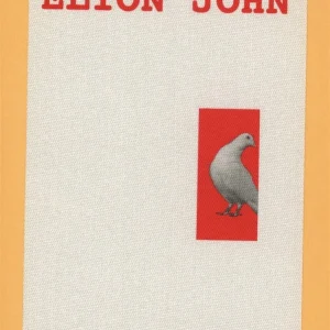 Elton John 2001 Songs From The West Coast Concert Tour Backstage Pass