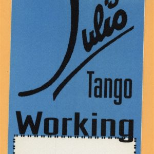 Julio Iglesias 1996 Tango Concert Tour WORKING Backstage Pass