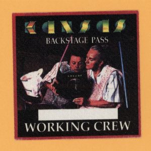 Kansas 1995 Freaks of Nature Concert Tour WORKING Backstage Pass