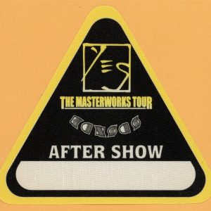 Kansas 2000 Masterworks Concert Tour AFTER SHOW Backstage Pass