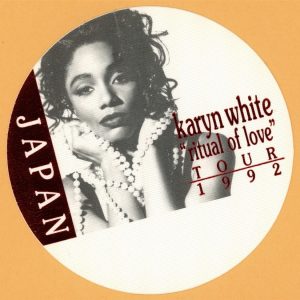 Karyn White 1992 Ritual of Love Concert Tour Backstage Pass