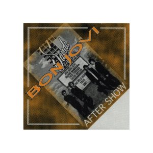 Bon Jovi 2001 One Wild Night Concert Tour After Show Backstage Pass
