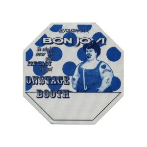 Bon Jovi 1996 These Days Concert Tour On Booth Backstage Pass