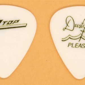 ZZ Top Dusty Hill Pleaser Vintage Guitar Pick - 1990 Recylcer Tour