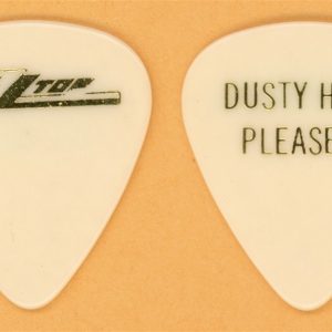 ZZ Top Dusty Hill Vintage Guitar Pick - 1984 Afterburner Tour