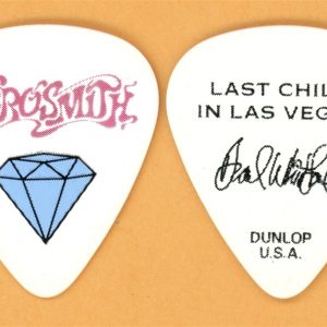 Aerosmith Brad Whitford Vintage Guitar Pick - Last Child in Las Vegas Tour