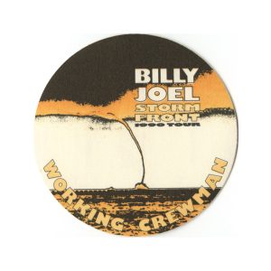 Billy Joel 1990 Storm Front Concert Tour Working Backstage Pass