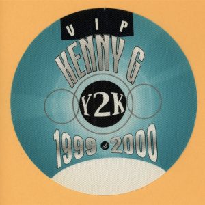 Kenny G 1999 Faith Concert Tour VIP Backstage Pass