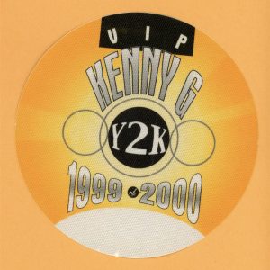 Kenny G 1999 Faith Concert Tour VIP Backstage Pass