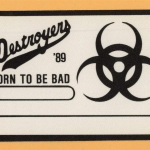 George Thorogood 1988 Born To Be Bad Concert Tour Backstage Pass