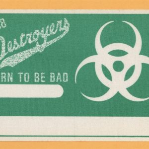 George Thorogood 1988 Born To Be Bad Concert Tour Backstage Pass