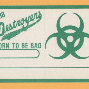 George Thorogood 1988 Born To Be Bad Concert Tour Backstage Pass