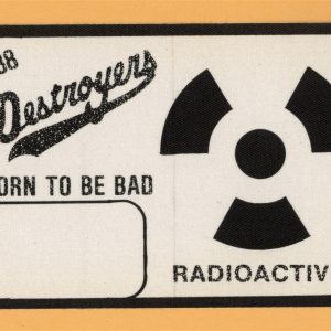 George Thorogood 1988 Born To Be Bad Concert Tour RADIOACTIVE Backstage Pass