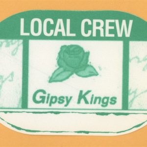 Gipsy Kings 1999 Compas Concert Tour CREW Backstage Pass
