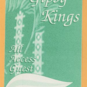Gipsy Kings 2004 Roots Concert Tour ALL ACCESS Backstage Pass
