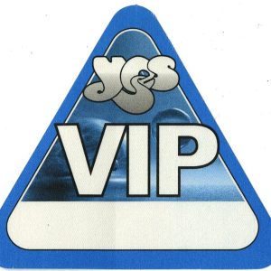 Yes 2002 Magnification Concert Tour VIP Backstage Pass