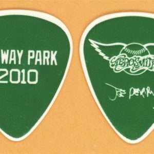 Aerosmith Joe Perry Fenway Park Vintage Guitar Pick - 2010 Fenway Park Tour