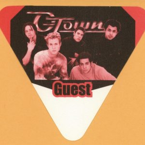 O-Town 2001 Concert Tour GUEST Backstage Pass