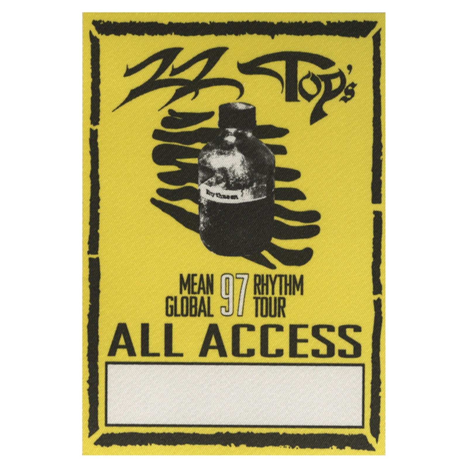 92オーダーページ ZZ Top 1997 Continental Safari Concert Tour All Access Backstage