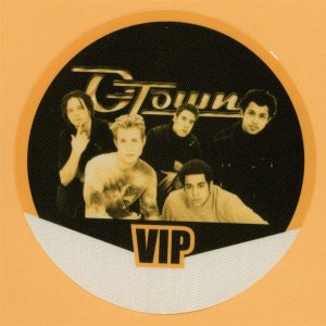O-Town 2001 Concert Tour VIP Backstage Pass