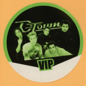 O-Town 2001 Concert Tour VIP Backstage Pass