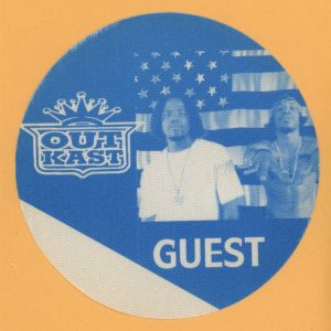 Outkast 2000 Stankonia Concert Tour GUEST Backstage Pass