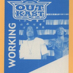 Outkast 2000 Stankonia Concert Tour WORKING Backstage Pass