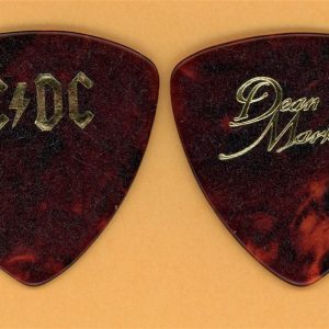 AC/DC Cliff Williams 1st Custom Guitar Pick - 1986 Maximum Overdrive Tour