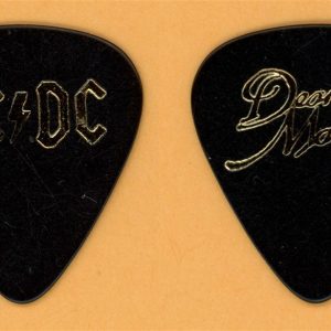 AC/DC Angus Young Gold Vintage Guitar Pick - 1985 Fly on The Wall Tour