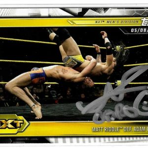 Matt Riddle Signed 2019 Topps WWE NXT Rookie Card #92 Orignal Bro Broserweights