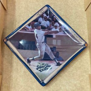 WILLIE MAYS "THE 500 HOME RUN CLUB BRADFORD EXCHANGE PLATE W/COA