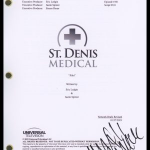 Wendi McLendon-Covey "St. Denis Medical" AUTOGRAPH Signed Full Pilot Script ACOA