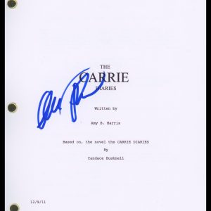 AnnaSophia Robb "The Carrie Diaries" AUTOGRAPH Signed Pilot Episode Script ACOA