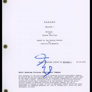 Andrew Scott "Ripley" AUTOGRAPH Signed Full Complete 'Episode 1' Script ACOA