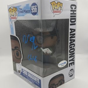 William Jackson Harper "The Good Place" SIGNED Chidi Anagonye 956 Funko Pop ACOA