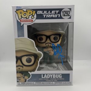 Brad Pitt "Bullet Train" AUTOGRAPH Signed 'Ladybug' 1292 Funko Pop Figure C ACOA