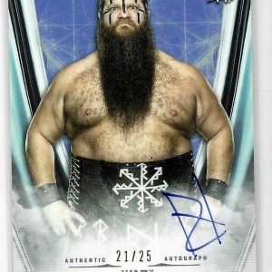 Ivar 2020 Topps Undisputed WWE Autograph Blue Card A-IV 21/25