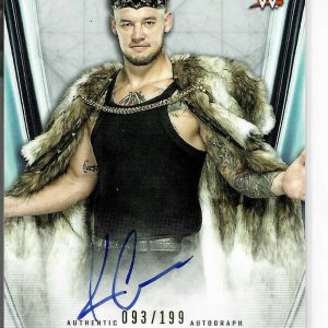 King Corbin 2020 Topps Undisputed WWE Smack Down Autograph Card A-KC 093/199
