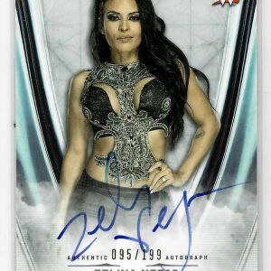 Zelina Vega 2020 Topps WWE Undisputed Authentic Autograph Card A-AZ 095/199