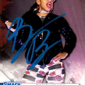 Bianca Belair Signed 2021 Topps WWE Card NA-2