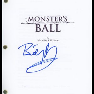 Billy Bob Thornton "Monster's Ball" AUTOGAPH Signed Full Script Screenplay ACOA