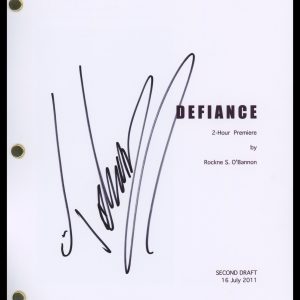 Tony Curran "Defiance" AUTOGRAPH Signed 'Datak Tarr' Pilot Episode Script ACOA