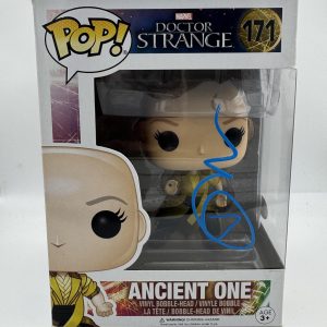 Tilda Swinton "Doctor Strange" AUTOGRAPH Signed 'Ancient One' 171 Funko Pop ACOA