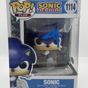 Ben Schwartz "Sonic the Hedgehog" AUTOGRAPH Signed 1114 Funko Pop Plus B ACOA