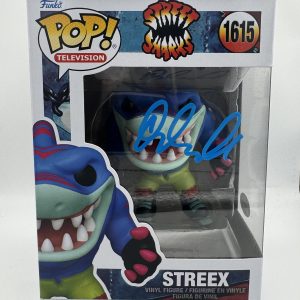Andrew Rannells "Street Sharks" AUTOGRAPH Signed 'Streex' 1615 Funko Pop B ACOA